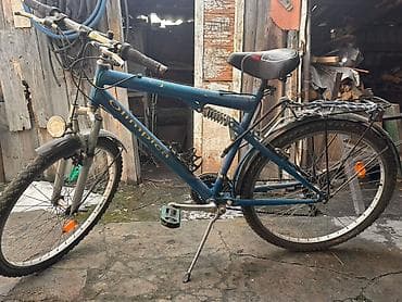 зимний спорт: Горный велосипед, Рама XL (180 - 195 см), Сталь, Б/у — 2