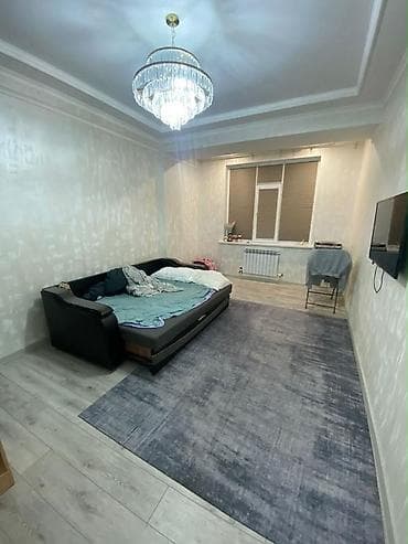 sky: 1 комната, 46 м², Аламедин-1 мкр Элитка, 7 этаж, Евроремонт — 1