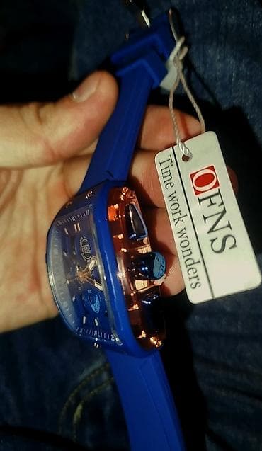 Бижутерия: Спорттук сааттар саат, Таймер жана секунда өлчөгүч, Суу өткөрбөөчү, Эркектердики, Жаңы — 4