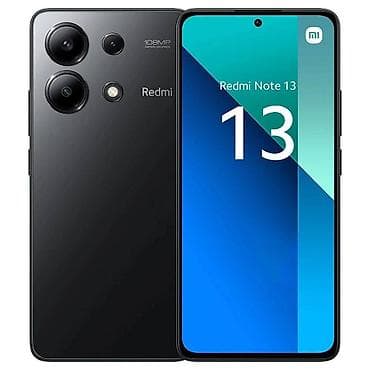 Redmi, Redmi Note 13, Б/у, 256 ГБ, цвет - Черный, 2 SIM