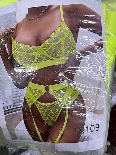 lori piano: Комплект, Стринги, Прозрачная модель — 4