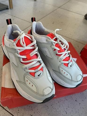 Мырзалардын бут кийими: Эркектердин кроссовкасы, 35, 35.5, 36, Nike, Жаңы, түсү - Ак, Акылуу жеткирүү — 9
