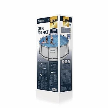 Спорт и хобби: Каркасный бассейн Bestway Steel Pro MAX - Тип: сборный каркасный — 2