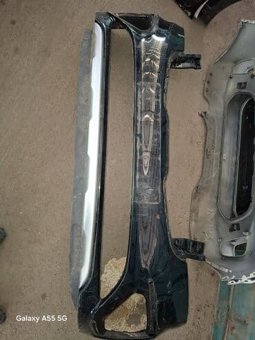 чернение шин: Бампер Передний Kia, Б/у, Оригинал — 1