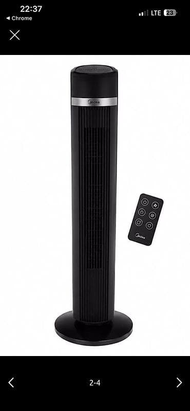 Напольный вентилятор-колонна Midea FZ10-16TR8 - Тип: башенный — 1