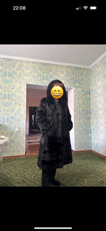 куплю норковая шуба бишкек: Шуба, Норка, Узун модель, Капюшону бар, 4XL, 5XL, 6XL — 2