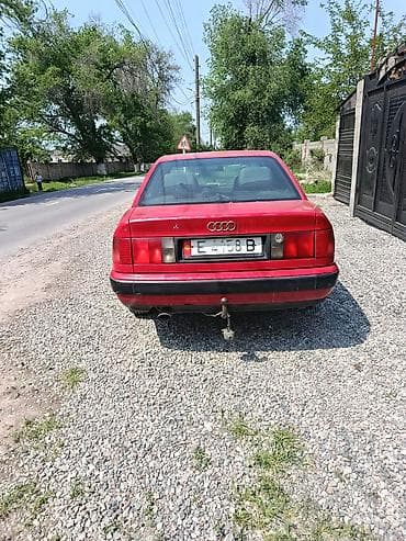 ижара авто: Audi 100: 1992 г., 2.3 л, Кол менен иштөөчү, Бензин, Седан — 7