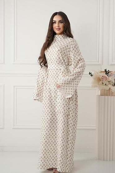 molecule plus: Повседневное платье, Made in KG, Лето, Длинная модель, 6XL — 1