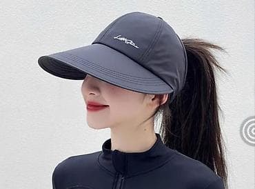женская кепка: Кепка, Визор, Козырек: Изогнутый, Солнцезащитная — 2