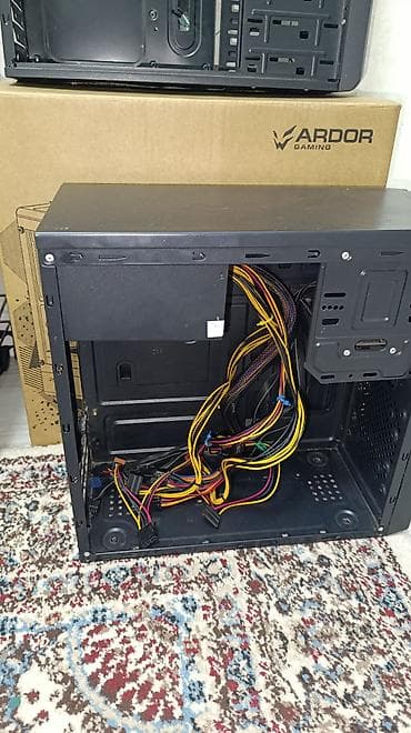 atx: Корпус ПК, Б/у, Winstar, Micro-ATX, цвет - Черный — 1