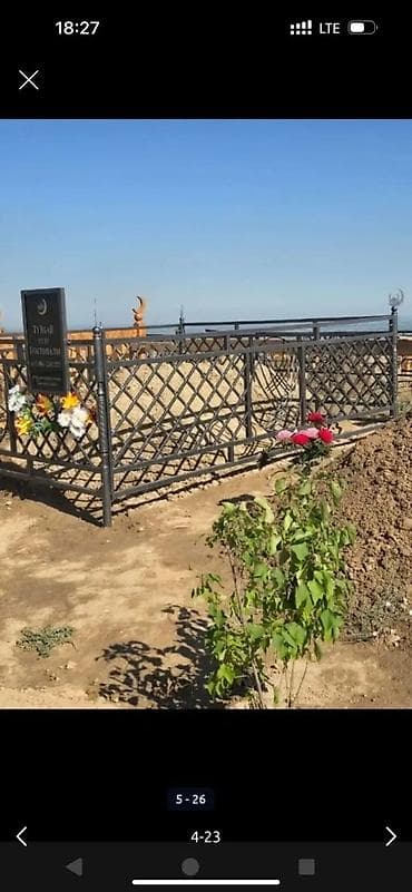 gp pointer: Кованые ограды и памятные таблички для захоронений - Изготовление — 3