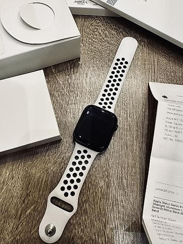 s1 active: Apple Watch Series 8 45mm Midnight Aluminium GPS Nike Состояние — 7