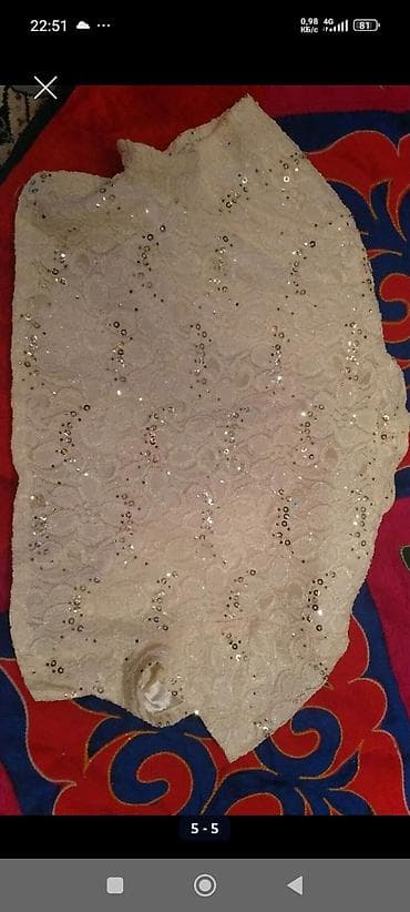 свадебное платье 46 размер: Срочно продаю! Новое свадебное платье, турция. Размер 46-48. Имеется 2 — 5