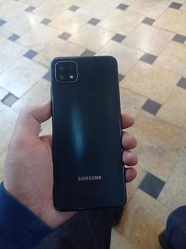 google fold: Samsung Galaxy A22 5G, Б/у, 128 ГБ, цвет - Черный, 2 SIM — 3