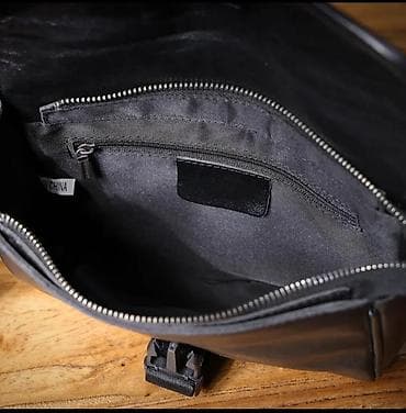 сумка натуральная: Барсетка, Материал: Натуральная кожа, Новый — 2