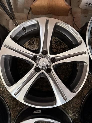 мерс диска 18: Литые Диски R 18 Mercedes-Benz, Комплект, отверстий - 5, Б/у — 5