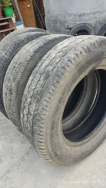 diski kg: Продаю б/у 4 балона 195.75.16С. Стояли на Спринтер RX. У одного — 4