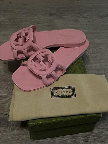 Босоножки, сандалии, шлепанцы: Новые Женские шлёпки (Сланцы) Gucci 😍😍😍 Идеальны для города и — 4