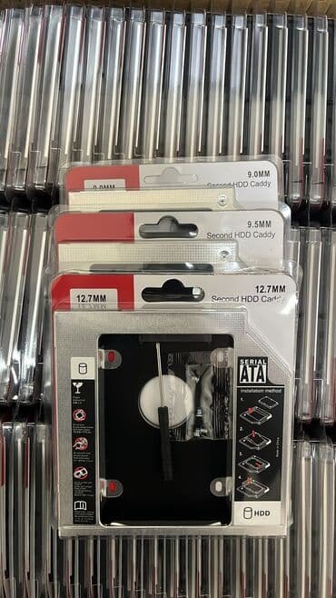 hdd для серверов nl sas (near line): Second HDD Caddy Optibay Переходник вместо дисковода DVD ноутбука — 2