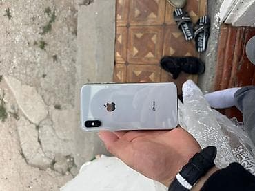 iphone 8 lalafo: IPhone Xs, Новый, 256 ГБ, Серебристый, Защитное стекло, Чехол, 98 % — 1