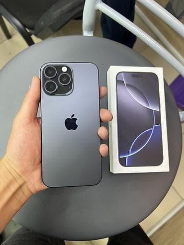 eos 1100d: IPhone 16 Pro Max, 256 ГБ, Black Titanium, Коробка, 89 % — 1