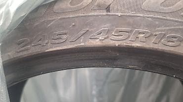 Шины: Шина зимняя 245/45 R18 - Размер: 245/45 R18 (ширина 245 мм, профиль — 1