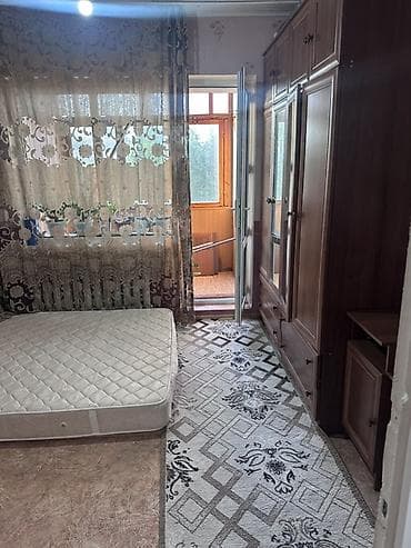 кв манас: 2 комнаты, 46 м², Аэропорт Манас 105 серия, 4 этаж — 6