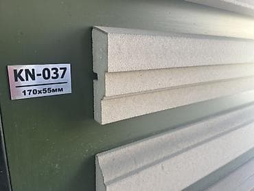 карниз металлический: Фасадный декоративный элемент KN-037. - Профиль: фигурный — 1