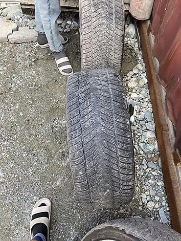 Колеса в сборе 215 / <25 / R 19, Всесезонная, Б/у, Комплект, Литые, отверстий - 5 — 6