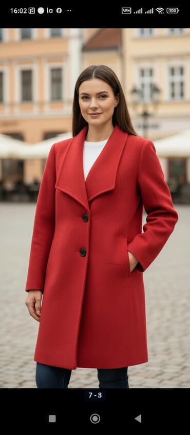 second hend: Пальто в хорошем состоянии,5052,размер в зависимости от комплекции — 5