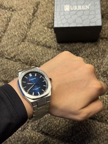 Сулуулук жана ден соолук: Классикалык сааттар саат, Curren, Суу өткөрбөөчү, Эркектердики — 8