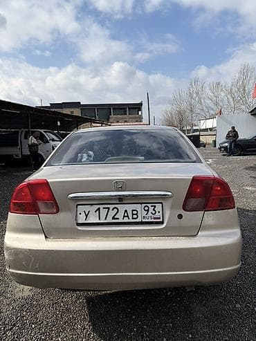 обменяю на авто: Honda Civic: 2001 г., 1.5 л, Вариатор, Бензин, Седан — 5