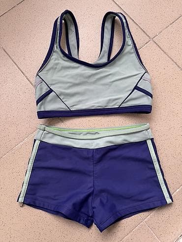 спортивные двойки женские: Спортивный комплект для тренировок: топ и шорты - Тип: женский — 1