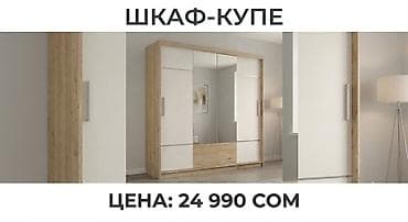 сдвижная дверь в комнату: Шкаф купе, С зеркалом — 1