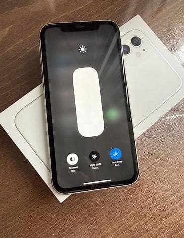iphone lalafo: IPhone 11, Б/у, 128 ГБ, Белый, Коробка, 78 % — 4