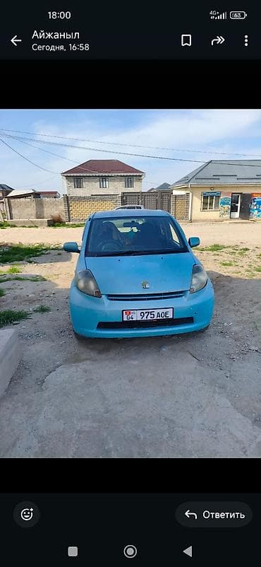 Toyota Passo: 2004 г., 1.3 л, Автомат, Хэтчбэк