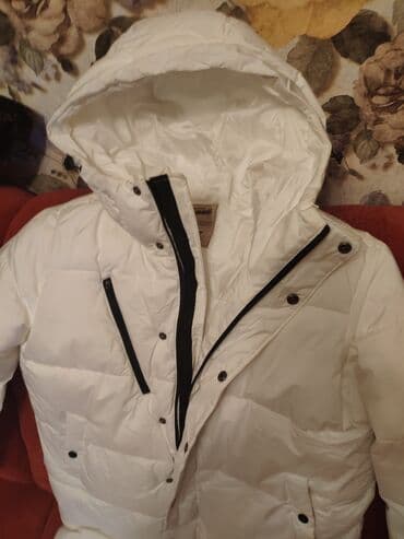 купить женский пуховик большого размера: Пальто, Классика, Длинная модель, На молнии, С утеплителем, M — 6