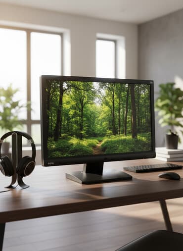 Монитор, Benq, LCD, 16" - 17" at lalafo.kg Монитор, Benq, LCD, 16" - 17"