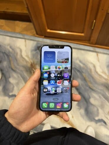 мини ноутбук для работы: IPhone 12 Pro, Б/у, 256 ГБ, Графит, Защитное стекло, Чехол, Кабель, 74 % — 3