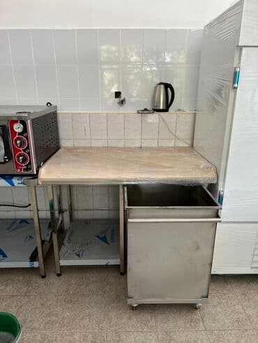 столовое оборудование: Стол, стеллаж, ванна моечная, котломойка, тостер, оборудование для — 29