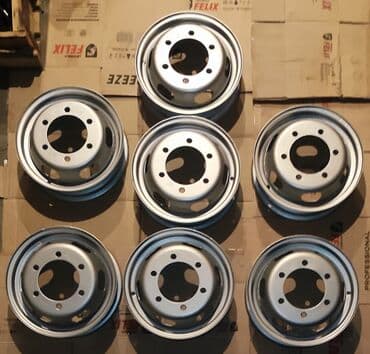 диск гелик: Железные Диски R 16 Mercedes-Benz, Комплект, отверстий - 6, Б/у — 1