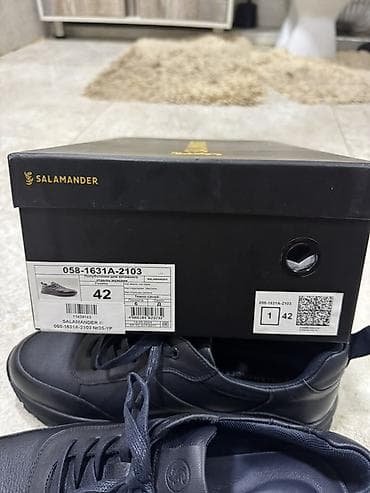 кроссовки eblan: Мужские кроссовки, 42, Salamander, Новый, цвет - Синий, Бесплатная доставка — 5