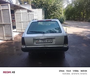 Унаа сатуу: Mercedes-Benz W124: 1990 г., Бензин, Универсал — 2