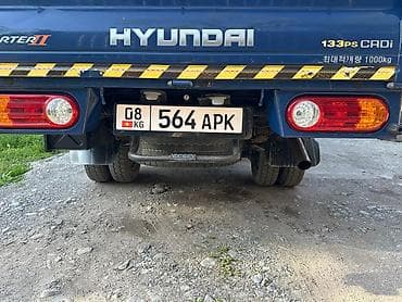 эски уналар: Hyundai Porter: 2017 г., Кол менен иштөөчү, Дизель, Пикап — 6