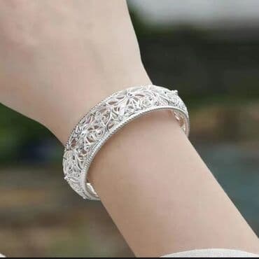 Атайын кийим: Оптом продаю браслеты .Браслет из стерлингова серебра 999 пробы — 5