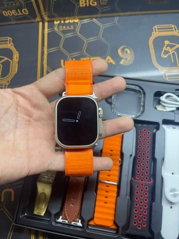 лучшая копия apple watch 2021: Applewatch 8 ultra Подключается на ios/android Батарея на 2-3 дня 7 — 9