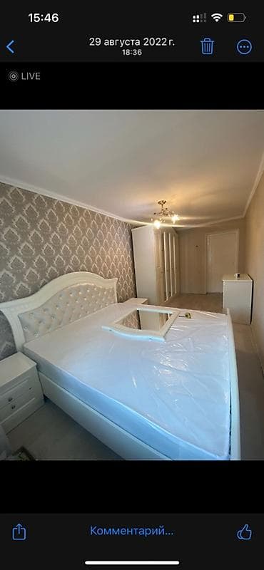 мебель кредит: Спальный б/у гарнитур в классическом стиле, цвет Айвори. Состав — 1