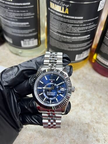 кожаный ремешок для часов: Классические часы часы, Rolex, Унисекс, Новый — 6