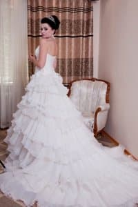 национальная одежда на прокат: Свадебное платье — 3