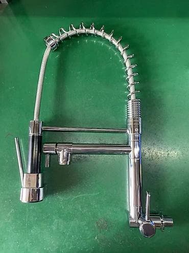 Ашкана үчүн суу аралаштыргычтар: Профессиональный кухонный смеситель с гибким изливом и дополнительным lalafo.kg да — 2 Ашкана үчүн суу аралаштыргычтар: Профессиональный кухонный смеситель с гибким изливом и дополнительным — 2